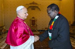 Pope Leo XIV Meets President Of Zimbabwe - Vatican