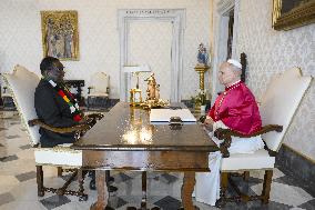 Pope Leo XIV Meets President Of Zimbabwe - Vatican