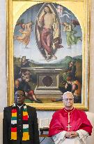 Pope Leo XIV Meets President Of Zimbabwe - Vatican