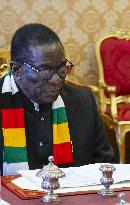 Pope Leo XIV Meets President Of Zimbabwe - Vatican