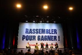 French Left-wing 'Rally To Win' Meeting - Chateaudun
