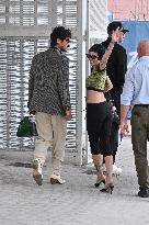 Venice Halsey Avan Jogia Airport Arrivals JR