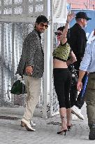 Venice Halsey Avan Jogia Airport Arrivals JR