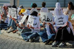 Bethlehem Activists Protest Gaza War - West Bank