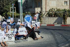 Bethlehem Activists Protest Gaza War - West Bank