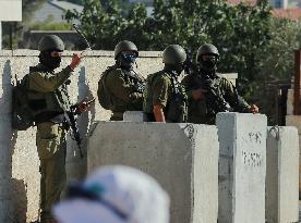 Bethlehem Activists Protest Gaza War - West Bank