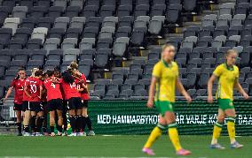 CHAMPIONS LEAGUE QUALIFYING HAMMARBY-MANCHESTER UNITED