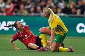 CHAMPIONS LEAGUE-QUALIFIER HAMMARBY-MANCHESTER UNITED