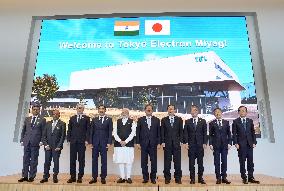 Indian Prime Minister Modi in Japan