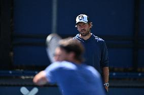 US Open - Arthur Rinderknech Training