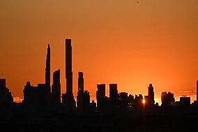 US Open - Sunset Over the Skyscrapers