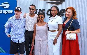 Celebs at the US Open - Arrival - NYC