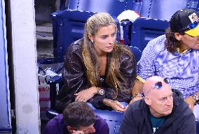 US Open - Sophia Thomalla at Alexander Zverev match