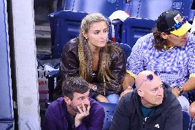 US Open - Sophia Thomalla at Alexander Zverev match