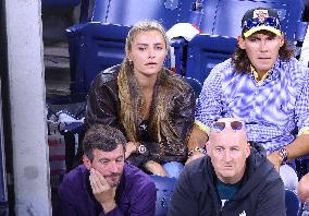 US Open - Sophia Thomalla at Alexander Zverev match