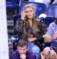 US Open - Sophia Thomalla at Alexander Zverev match