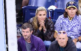 US Open - Sophia Thomalla at Alexander Zverev match