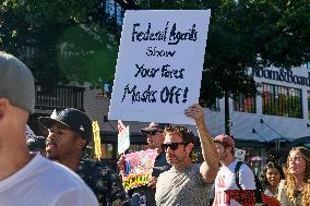 Residents Protest Against Trump - Washington