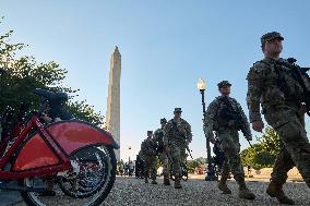 Residents Protest Against Trump - Washington