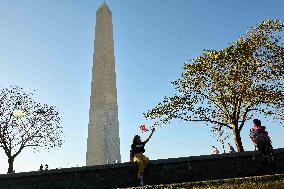 Residents Protest Against Trump - Washington