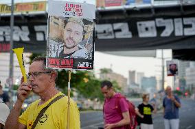 Rally for The End of The War and The Release of The Hostages - Tel Aviv