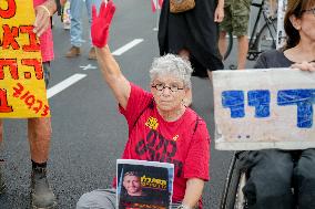 Rally for The End of The War and The Release of The Hostages - Tel Aviv