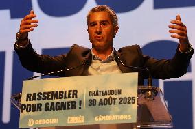 French Left-wing 'Rally To Win' Meeting - Chateaudun