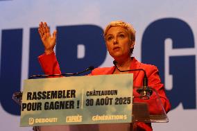 French Left-wing 'Rally To Win' Meeting - Chateaudun