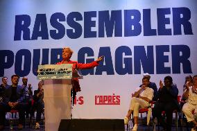 French Left-wing 'Rally To Win' Meeting - Chateaudun