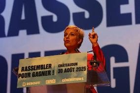 French Left-wing 'Rally To Win' Meeting - Chateaudun