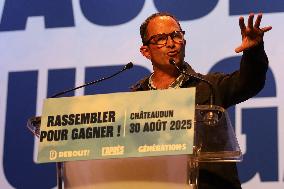 French Left-wing 'Rally To Win' Meeting - Chateaudun