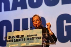 French Left-wing 'Rally To Win' Meeting - Chateaudun