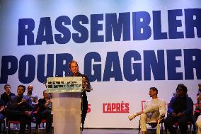 French Left-wing 'Rally To Win' Meeting - Chateaudun
