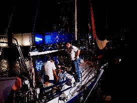 Humanitarian Global Sumud Flotilla Procession - Genoa