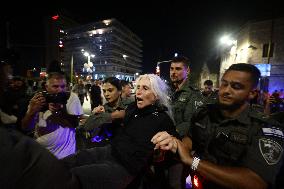 Rally for The End of The War and The Release of The Hostages - Jerusalem