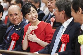 Japan princess attends sign language speech contest