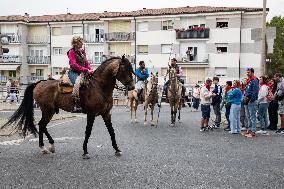 Running of The Bulls of Cuellar 2025 - Spain