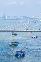 Yangtze River Waterway in Nanjing