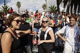 Aid Flotilla With Greta Thunberg Departs For Gaza - Barcelona