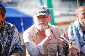 Aid Flotilla With Greta Thunberg Departs For Gaza - Barcelona