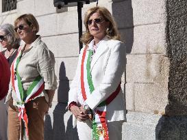 Demonstration in memory of the 12,000 children killed since October 7th - Bergamo
