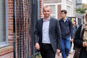 Speech by the Minister of Justice at his political return - Tourcoing AJ