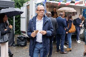 Speech by the Minister of Justice at his political return - Tourcoing AJ