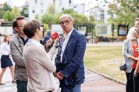 Speech by the Minister of Justice at his political return - Tourcoing AJ