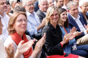 Speech by the Minister of Justice at his political return - Tourcoing AJ