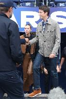 Celebs at Paris FC vs Metz - Paris