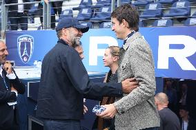 Celebs at Paris FC vs Metz - Paris