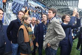 Celebs at Paris FC vs Metz - Paris