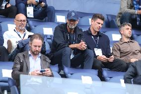 Celebs at Paris FC vs Metz - Paris