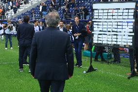 Celebs at Paris FC vs Metz - Paris